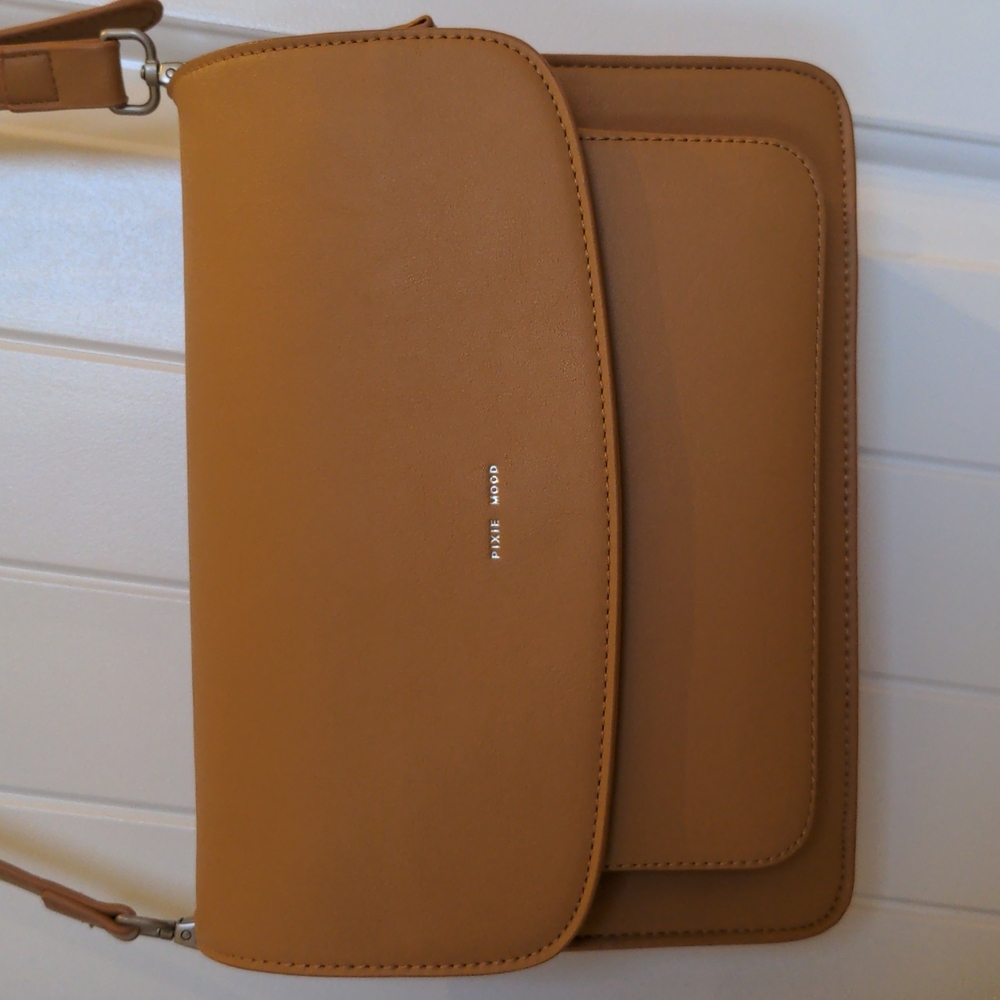 Pixie Mood Zoe Cross body Tan Vegan Bag - Picture 3 of 5